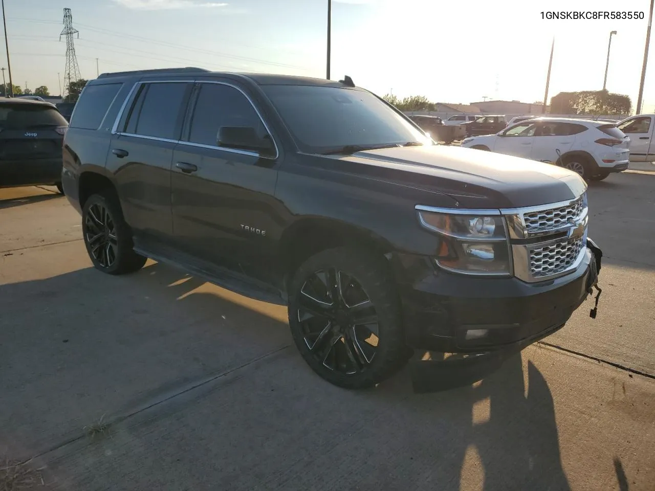 2015 Chevrolet Tahoe K1500 Lt VIN: 1GNSKBKC8FR583550 Lot: 76993544