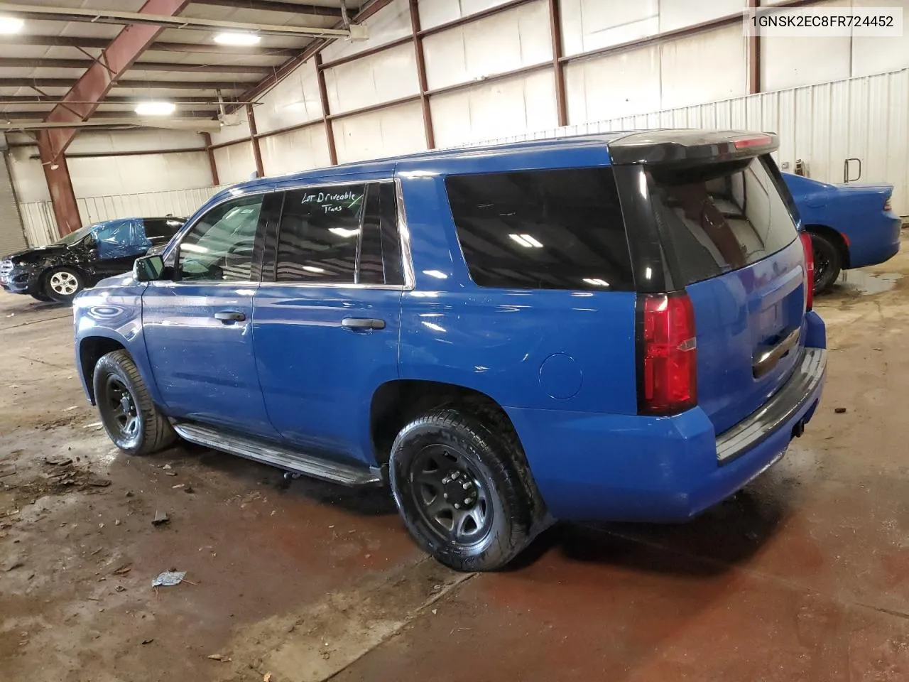 2015 Chevrolet Tahoe Police VIN: 1GNSK2EC8FR724452 Lot: 76998724