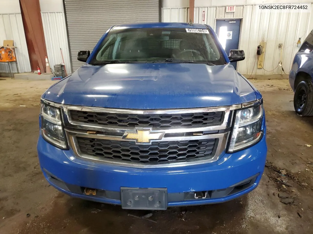 2015 Chevrolet Tahoe Police VIN: 1GNSK2EC8FR724452 Lot: 76998724