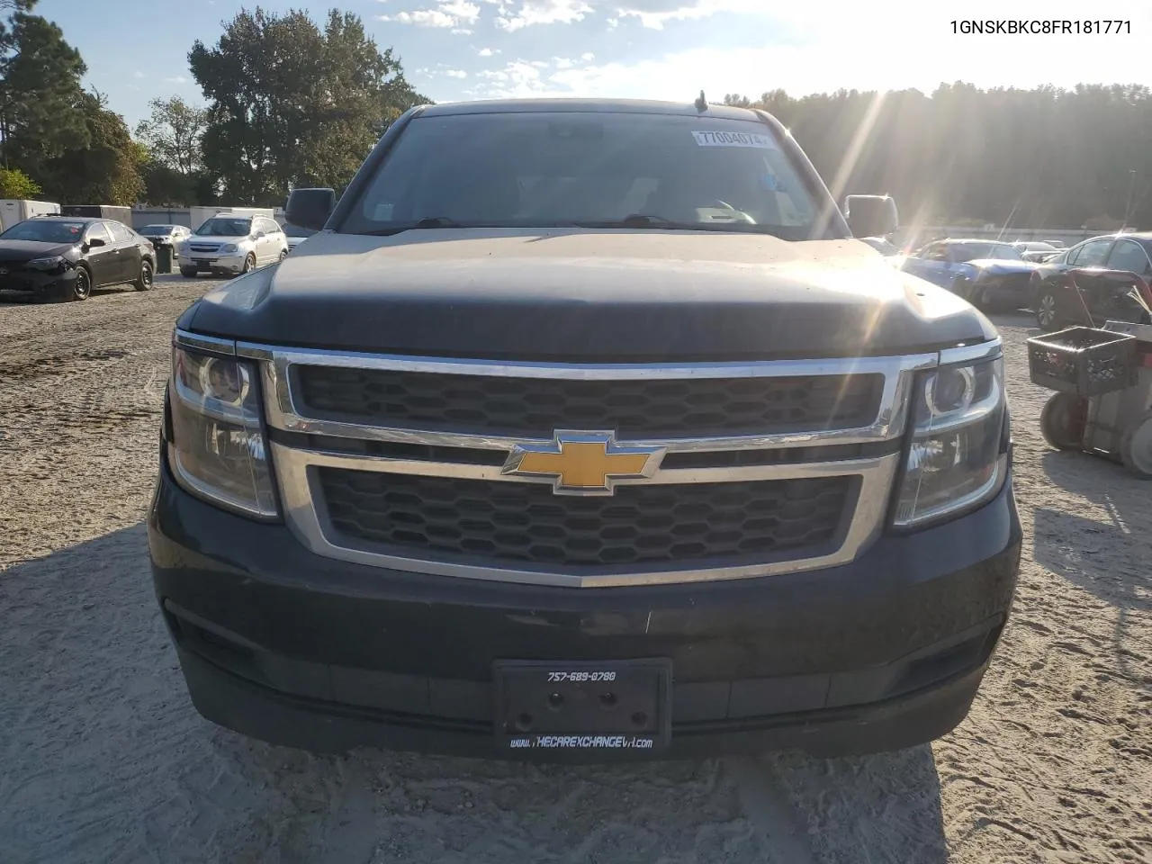 1GNSKBKC8FR181771 2015 Chevrolet Tahoe K1500 Lt