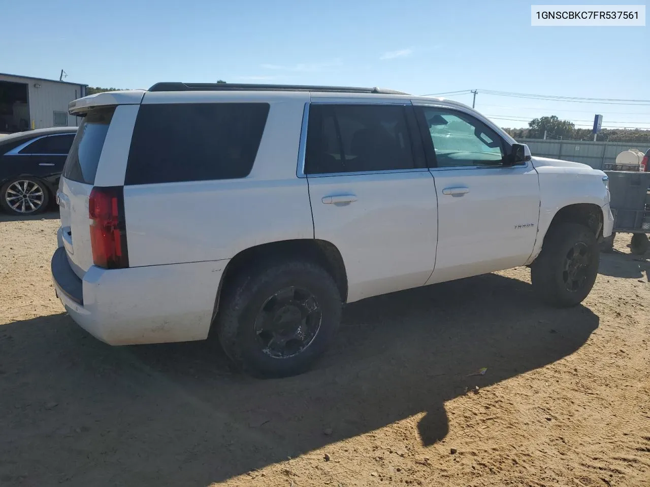 2015 Chevrolet Tahoe C1500 Lt VIN: 1GNSCBKC7FR537561 Lot: 77009704