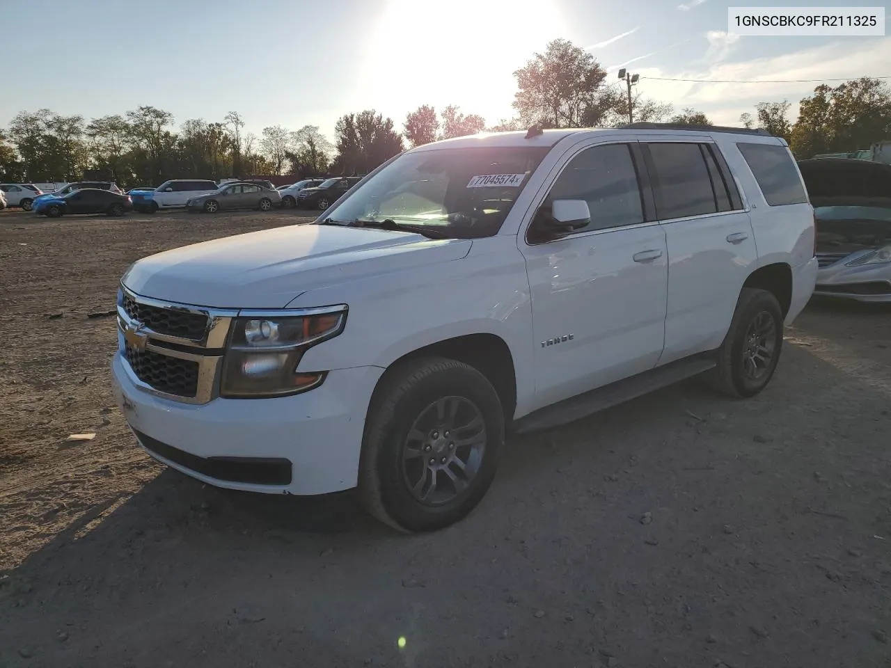 2015 Chevrolet Tahoe C1500 Lt VIN: 1GNSCBKC9FR211325 Lot: 77045574