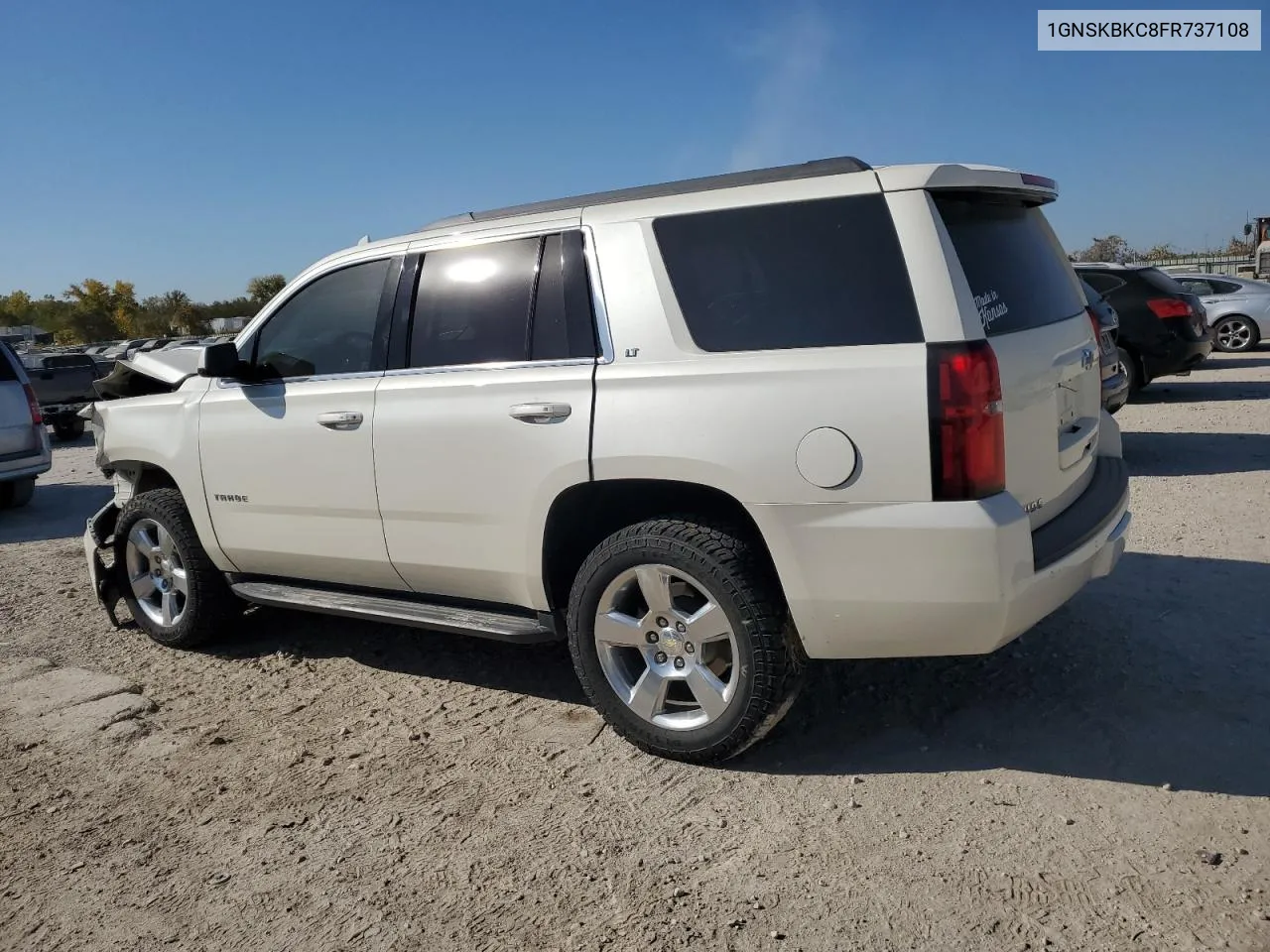 2015 Chevrolet Tahoe K1500 Lt VIN: 1GNSKBKC8FR737108 Lot: 77093854