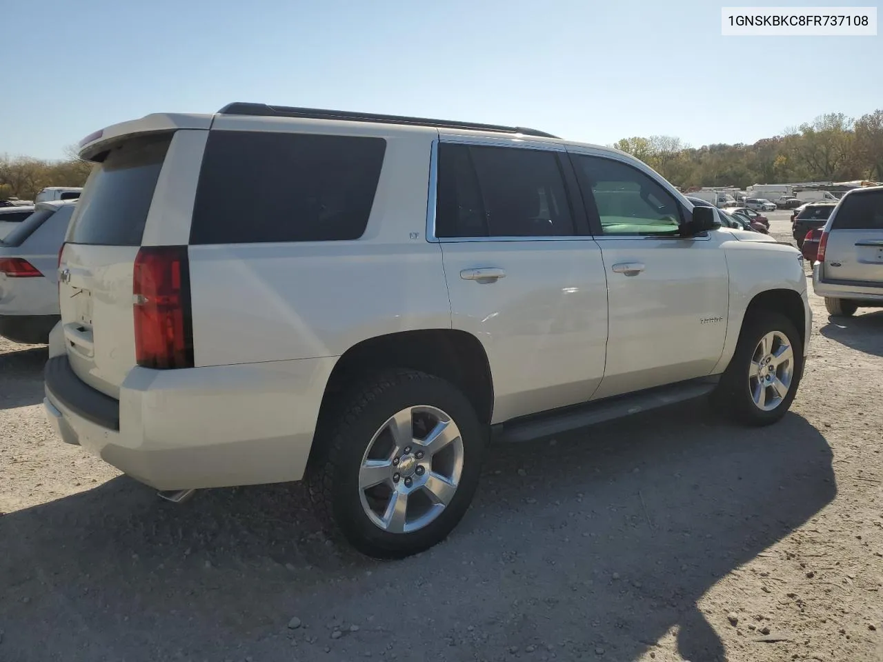 2015 Chevrolet Tahoe K1500 Lt VIN: 1GNSKBKC8FR737108 Lot: 77093854