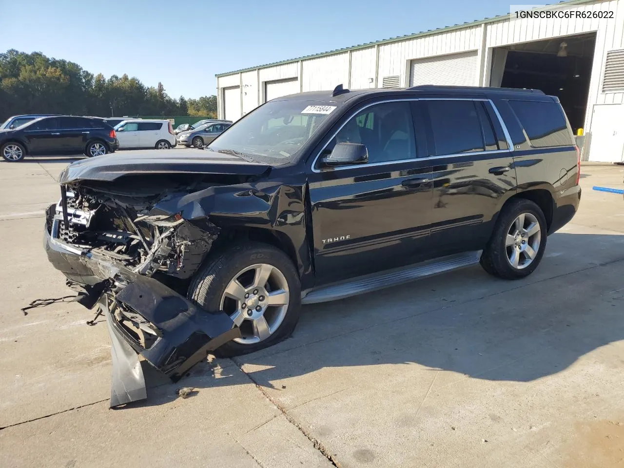 2015 Chevrolet Tahoe C1500 Lt VIN: 1GNSCBKC6FR626022 Lot: 77115844