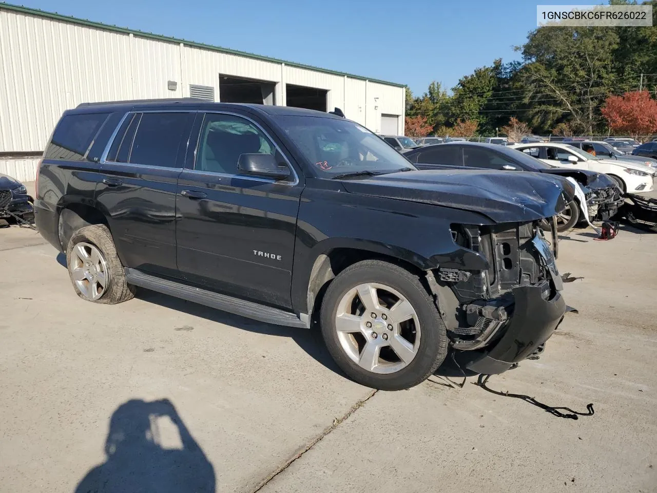 2015 Chevrolet Tahoe C1500 Lt VIN: 1GNSCBKC6FR626022 Lot: 77115844