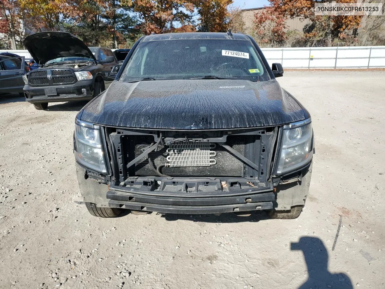 2015 Chevrolet Tahoe K1500 Lt VIN: 1GNSKBKC0FR613253 Lot: 77124074