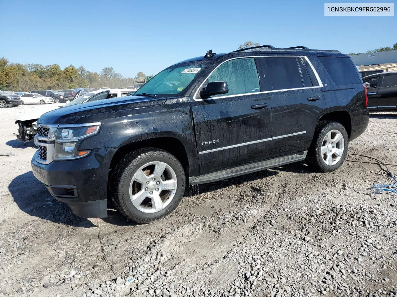 2015 Chevrolet Tahoe K1500 Lt VIN: 1GNSKBKC9FR562996 Lot: 77203284