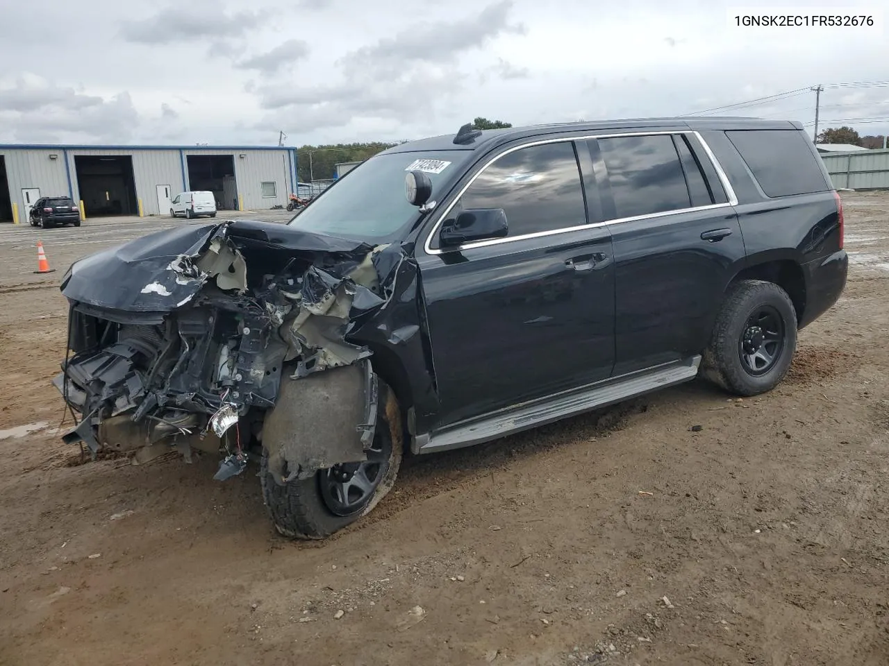 2015 Chevrolet Tahoe Police VIN: 1GNSK2EC1FR532676 Lot: 77423094