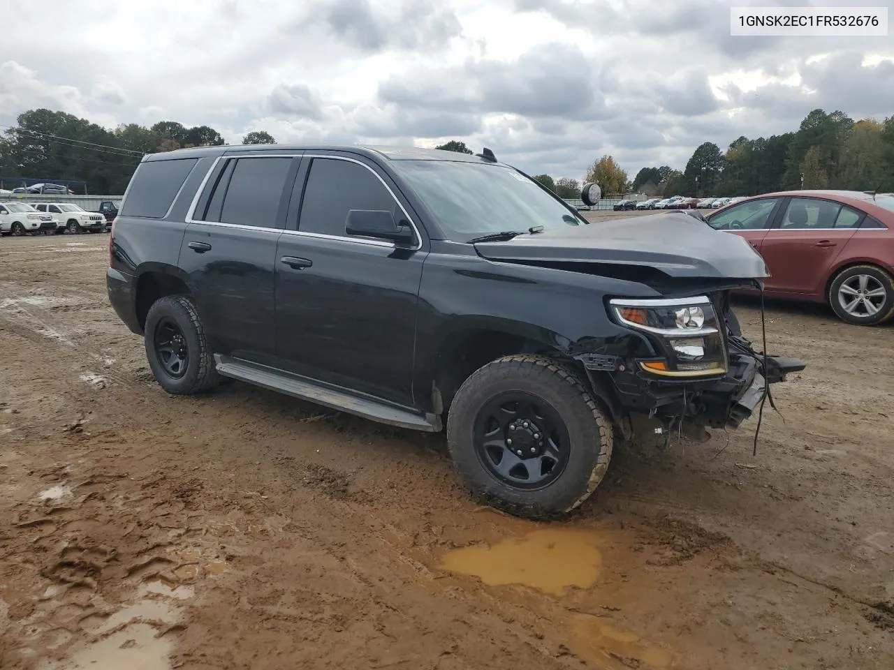 2015 Chevrolet Tahoe Police VIN: 1GNSK2EC1FR532676 Lot: 77423094