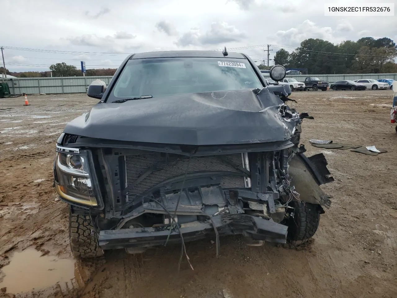 2015 Chevrolet Tahoe Police VIN: 1GNSK2EC1FR532676 Lot: 77423094