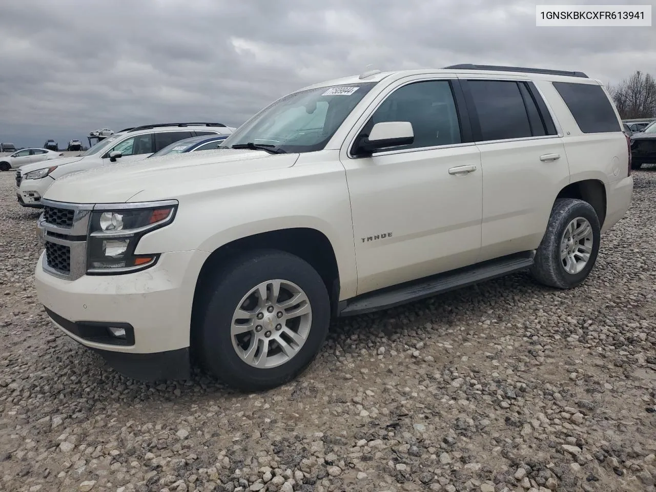 2015 Chevrolet Tahoe K1500 Lt VIN: 1GNSKBKCXFR613941 Lot: 77509944