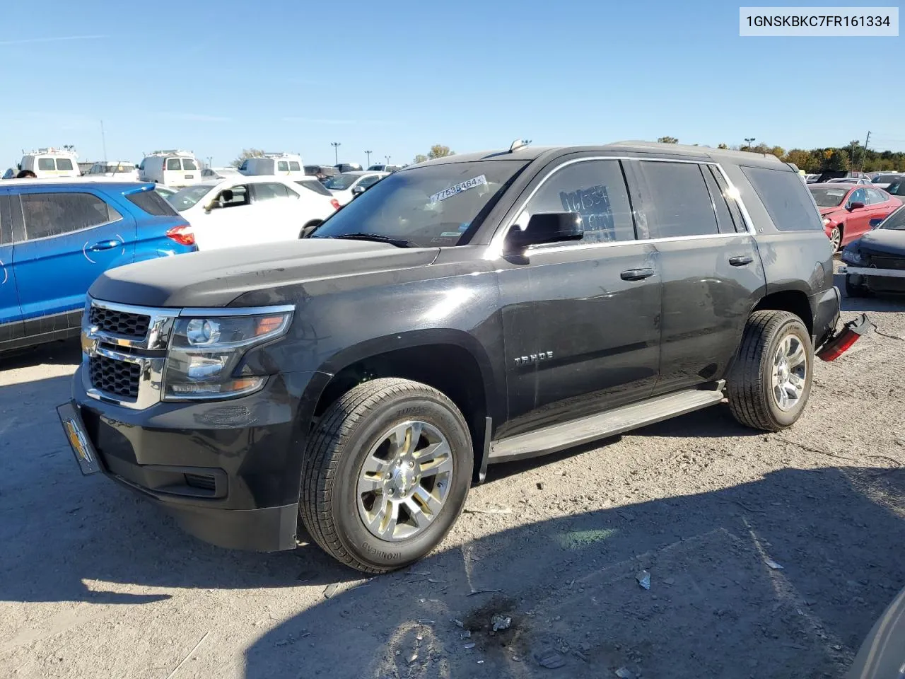 2015 Chevrolet Tahoe K1500 Lt VIN: 1GNSKBKC7FR161334 Lot: 77535464