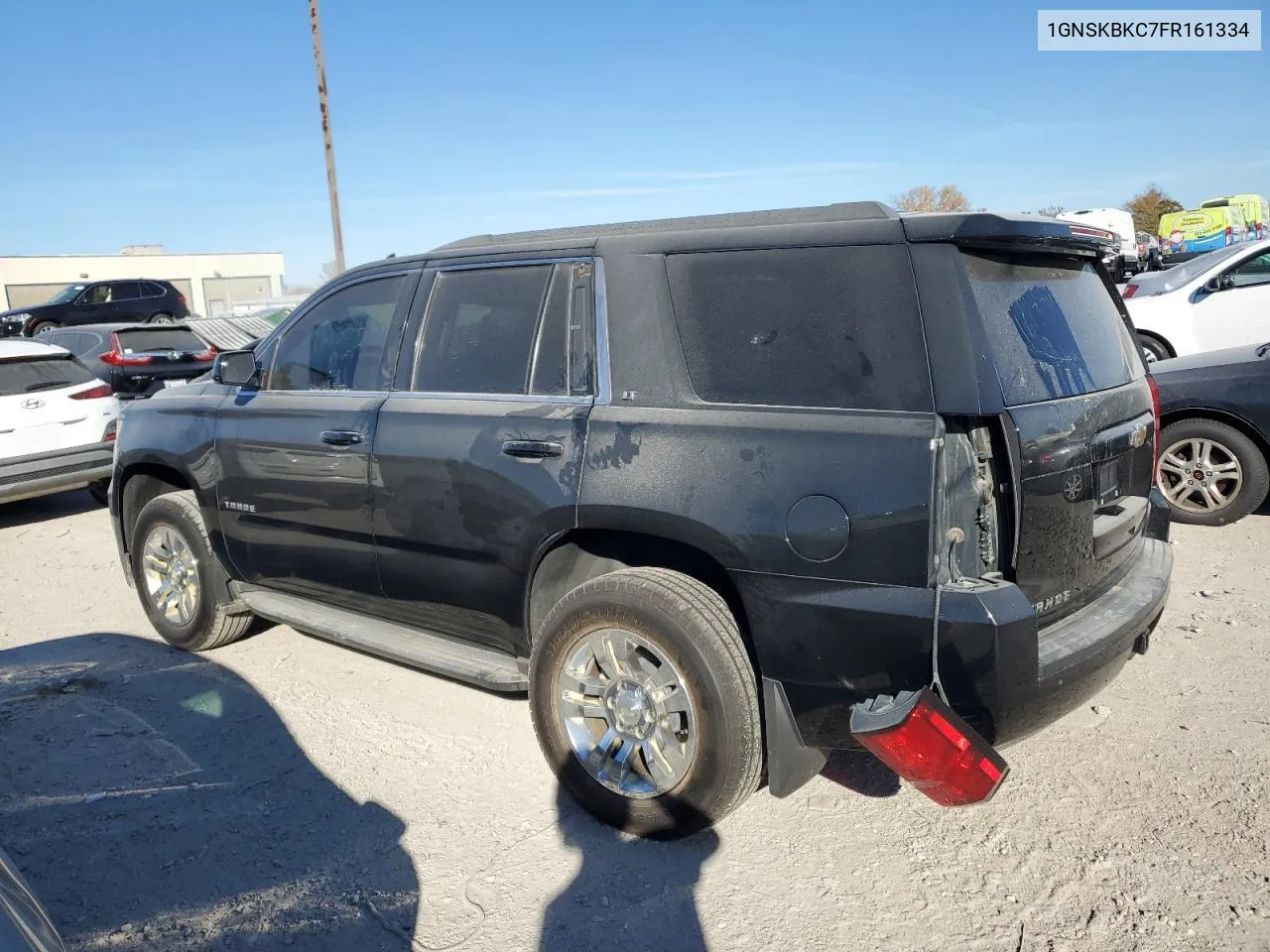 2015 Chevrolet Tahoe K1500 Lt VIN: 1GNSKBKC7FR161334 Lot: 77535464