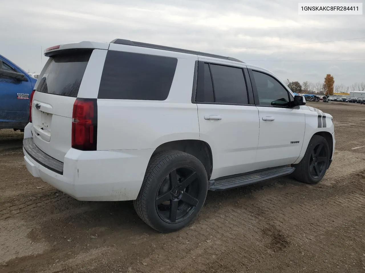 2015 Chevrolet Tahoe K1500 Ls VIN: 1GNSKAKC8FR284411 Lot: 77571484