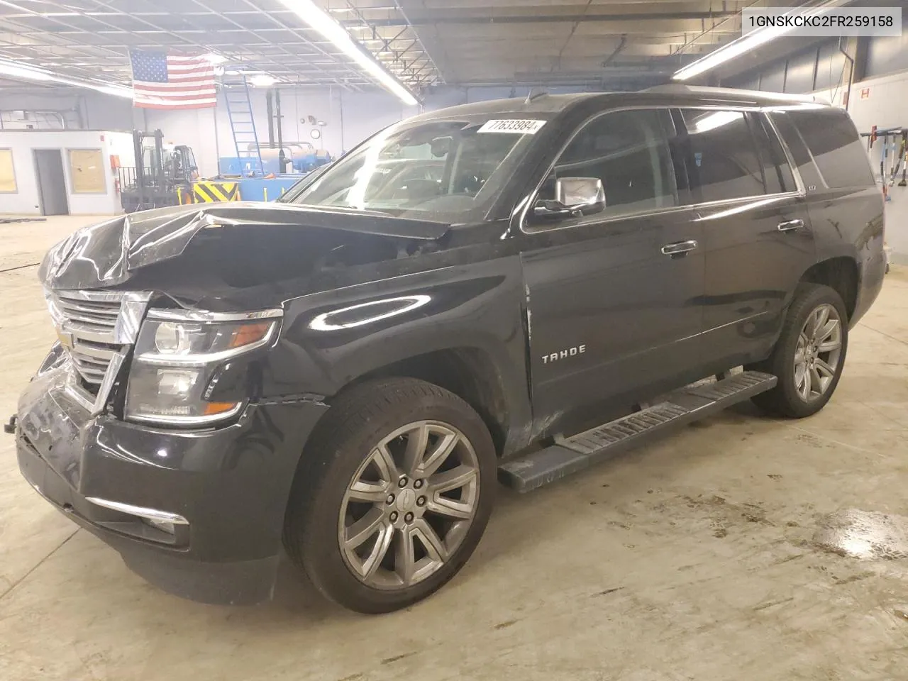 1GNSKCKC2FR259158 2015 Chevrolet Tahoe K1500 Ltz