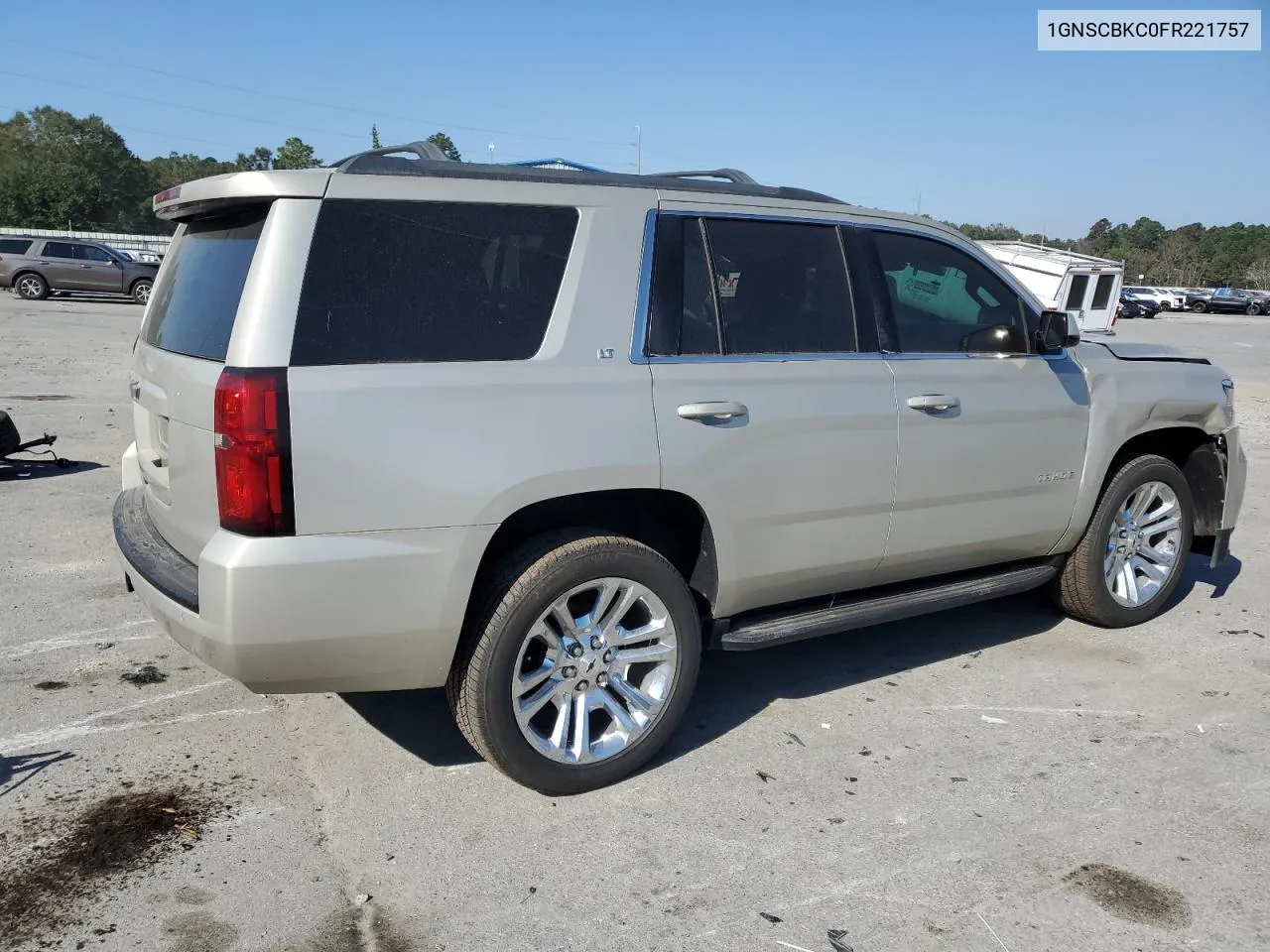 2015 Chevrolet Tahoe C1500 Lt VIN: 1GNSCBKC0FR221757 Lot: 77745454