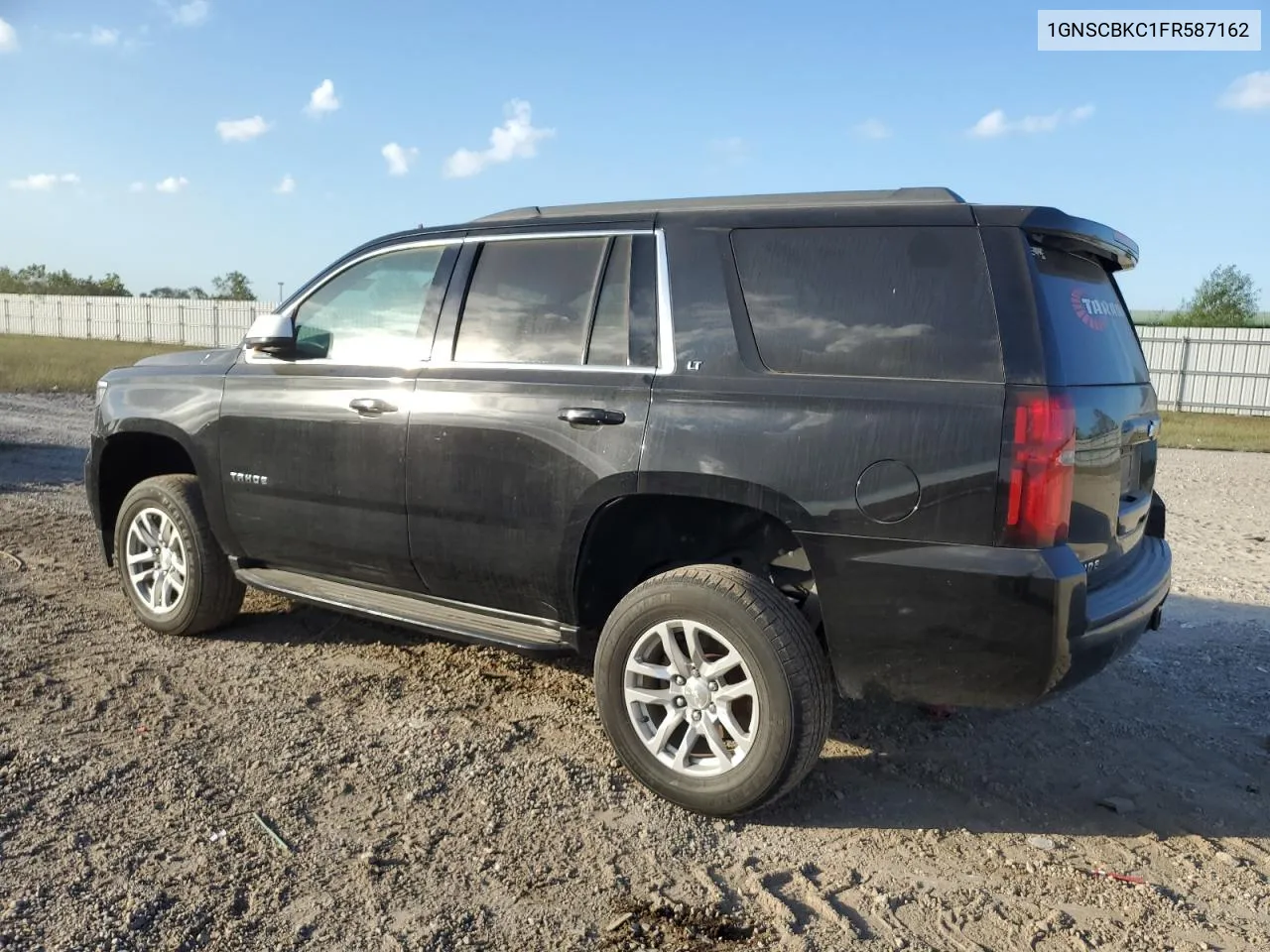 2015 Chevrolet Tahoe C1500 Lt VIN: 1GNSCBKC1FR587162 Lot: 77751324