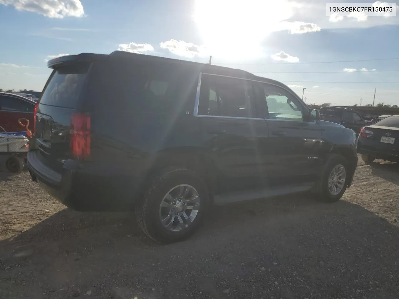 2015 Chevrolet Tahoe C1500 Lt VIN: 1GNSCBKC7FR150475 Lot: 78242164