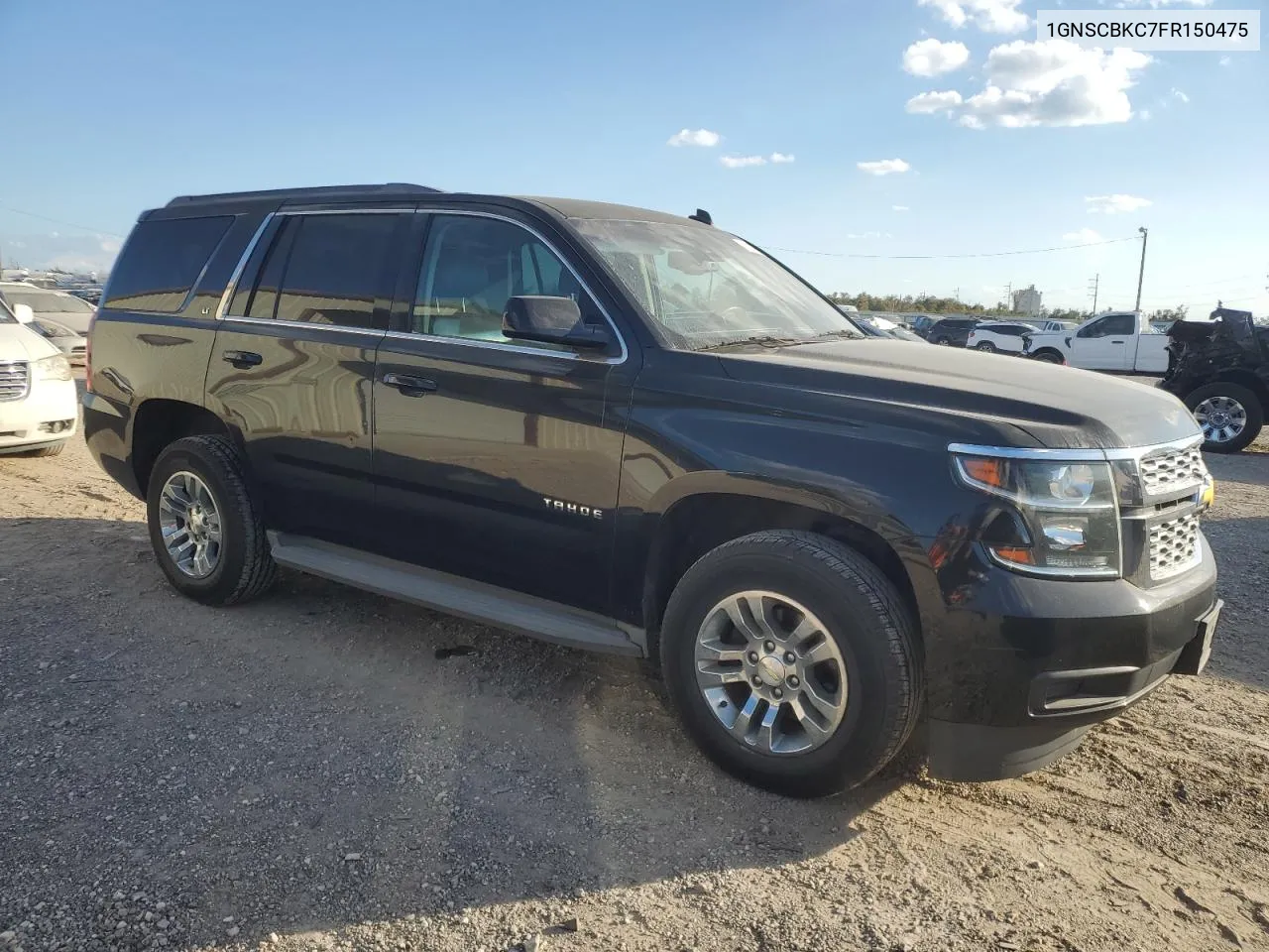 2015 Chevrolet Tahoe C1500 Lt VIN: 1GNSCBKC7FR150475 Lot: 78242164