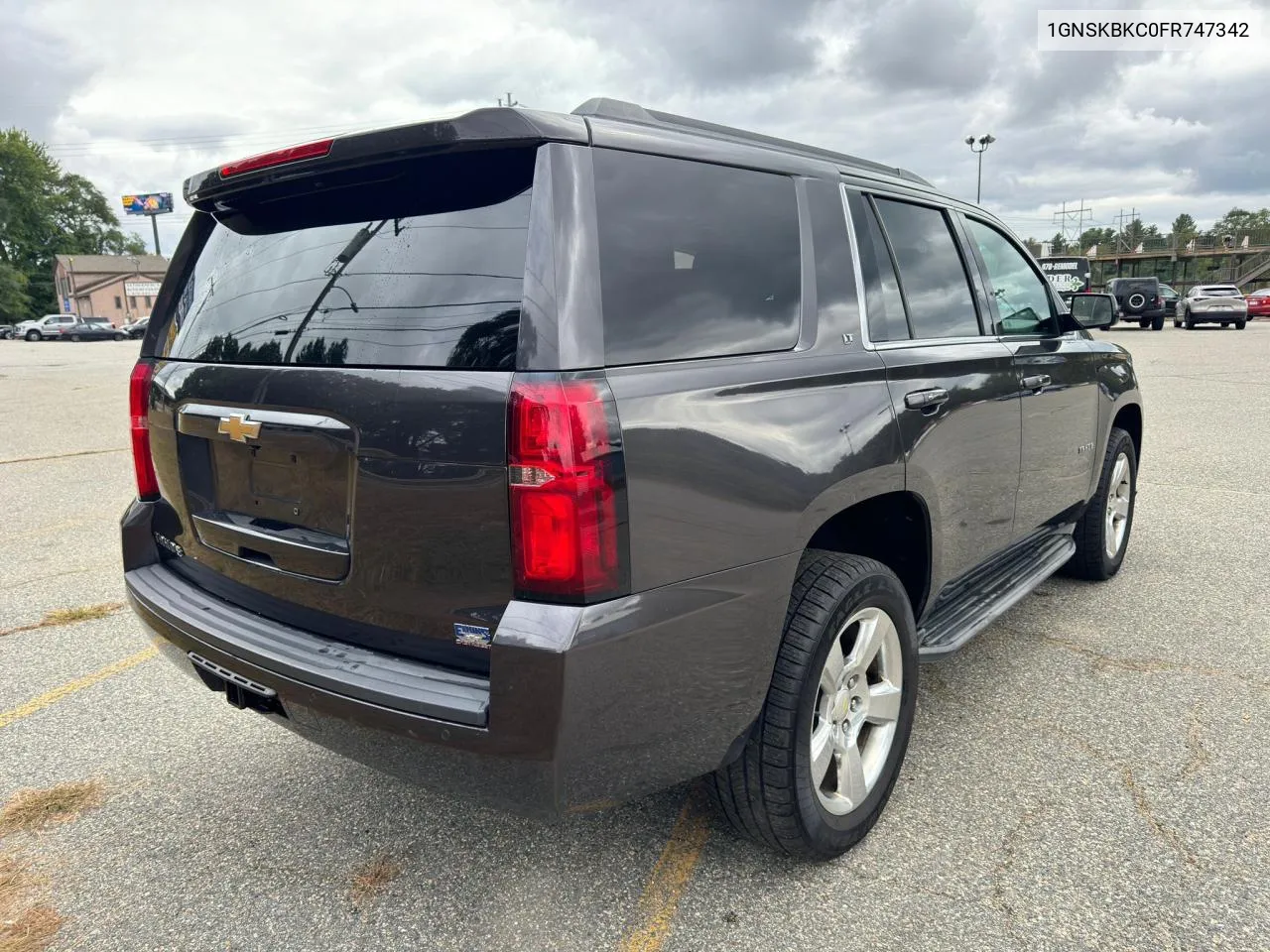 2015 Chevrolet Tahoe K1500 Lt VIN: 1GNSKBKC0FR747342 Lot: 78271174