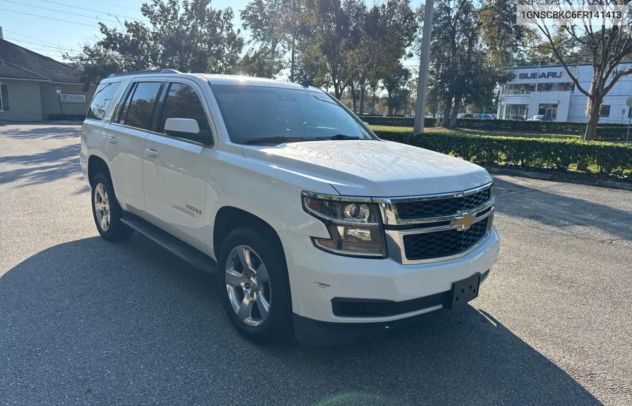 2015 Chevrolet Tahoe C1500 Lt VIN: 1GNSCBKC6FR141413 Lot: 78320164