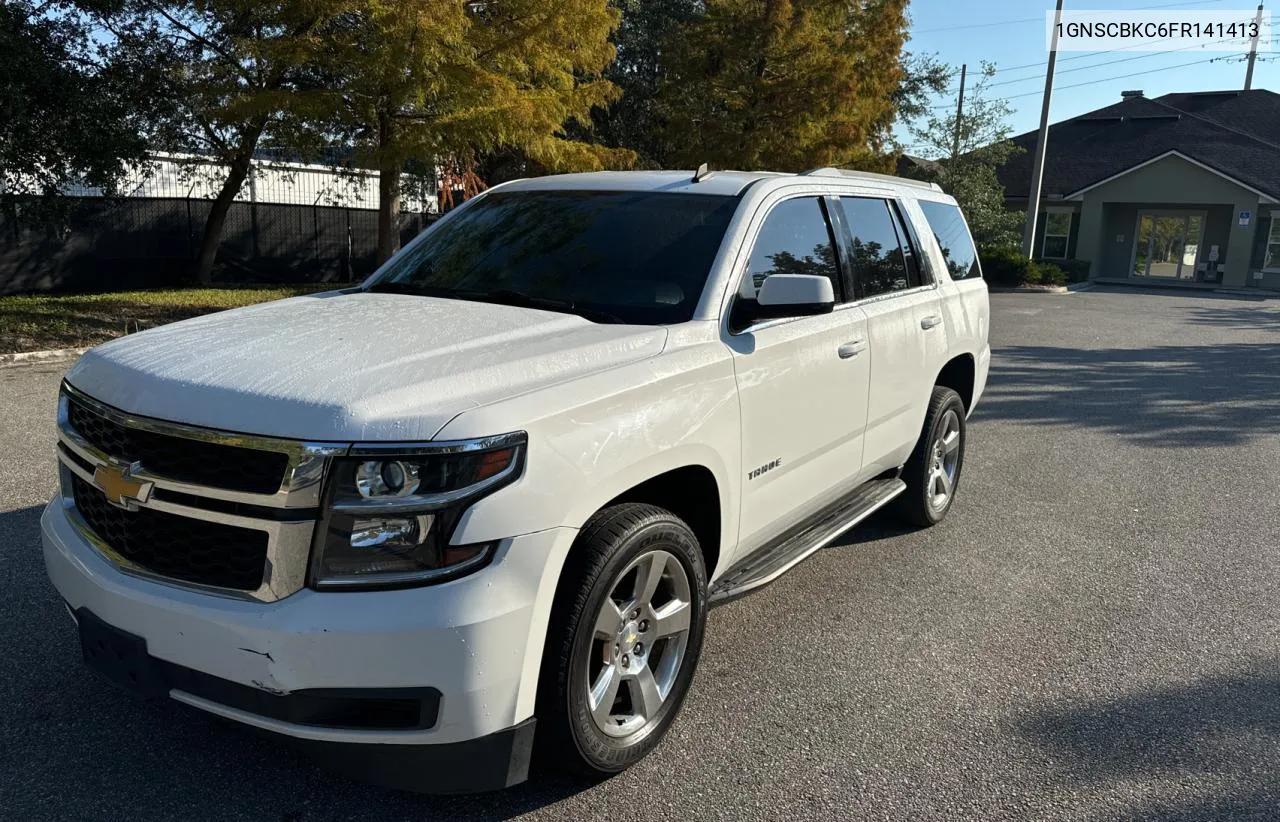 1GNSCBKC6FR141413 2015 Chevrolet Tahoe C1500 Lt