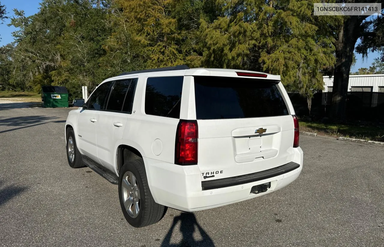 2015 Chevrolet Tahoe C1500 Lt VIN: 1GNSCBKC6FR141413 Lot: 78320164