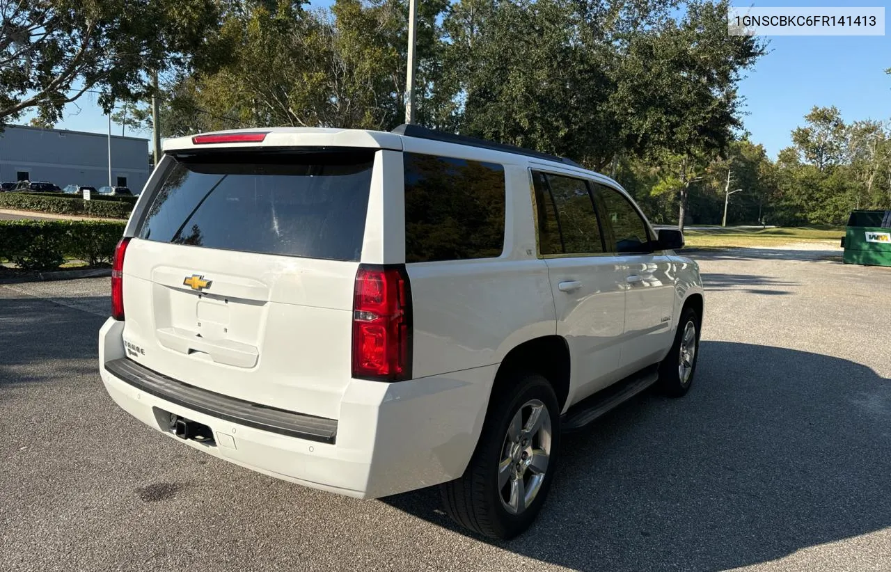 2015 Chevrolet Tahoe C1500 Lt VIN: 1GNSCBKC6FR141413 Lot: 78320164