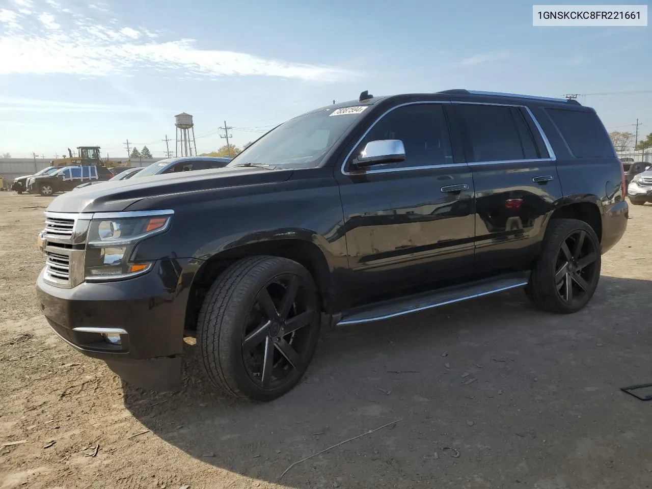 2015 Chevrolet Tahoe K1500 Ltz VIN: 1GNSKCKC8FR221661 Lot: 78387594