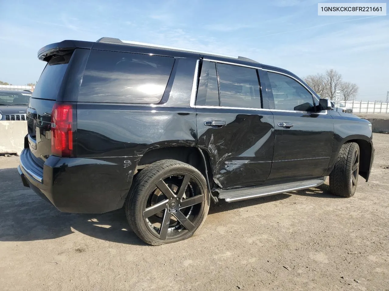 2015 Chevrolet Tahoe K1500 Ltz VIN: 1GNSKCKC8FR221661 Lot: 78387594