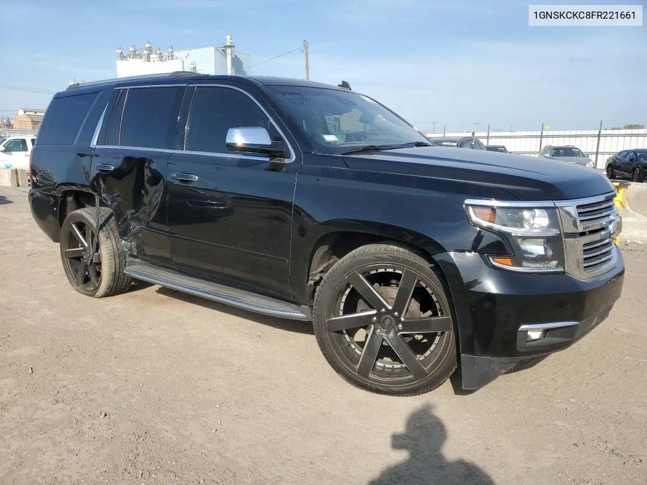 2015 Chevrolet Tahoe K1500 Ltz VIN: 1GNSKCKC8FR221661 Lot: 78387594