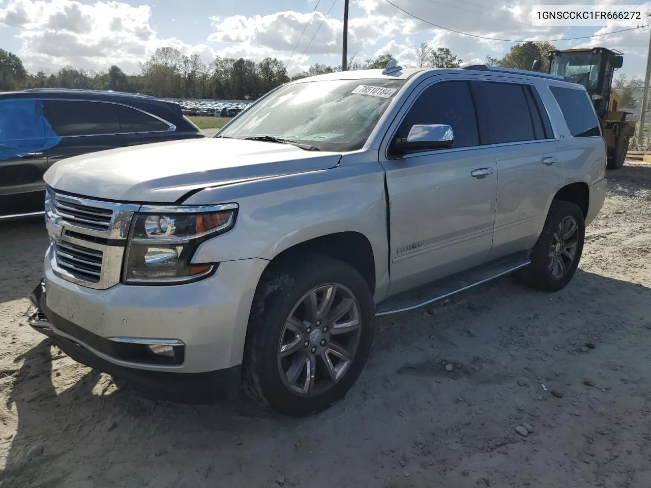 2015 Chevrolet Tahoe C1500 Ltz VIN: 1GNSCCKC1FR666272 Lot: 78510184