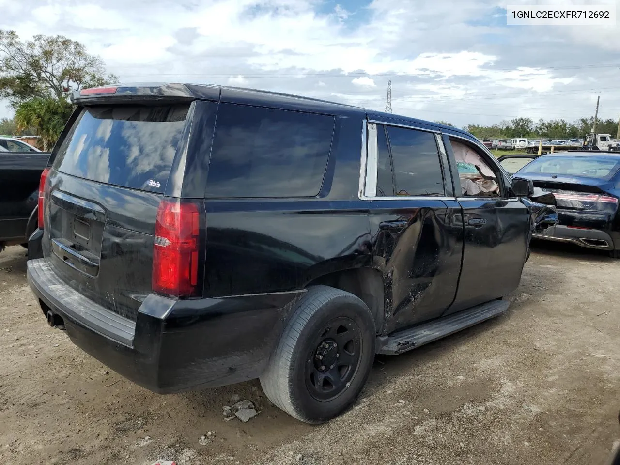 2015 Chevrolet Tahoe Police VIN: 1GNLC2ECXFR712692 Lot: 78601744