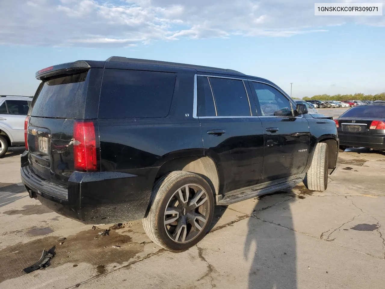 2015 Chevrolet Tahoe K1500 Ltz VIN: 1GNSKCKC0FR309071 Lot: 78659234