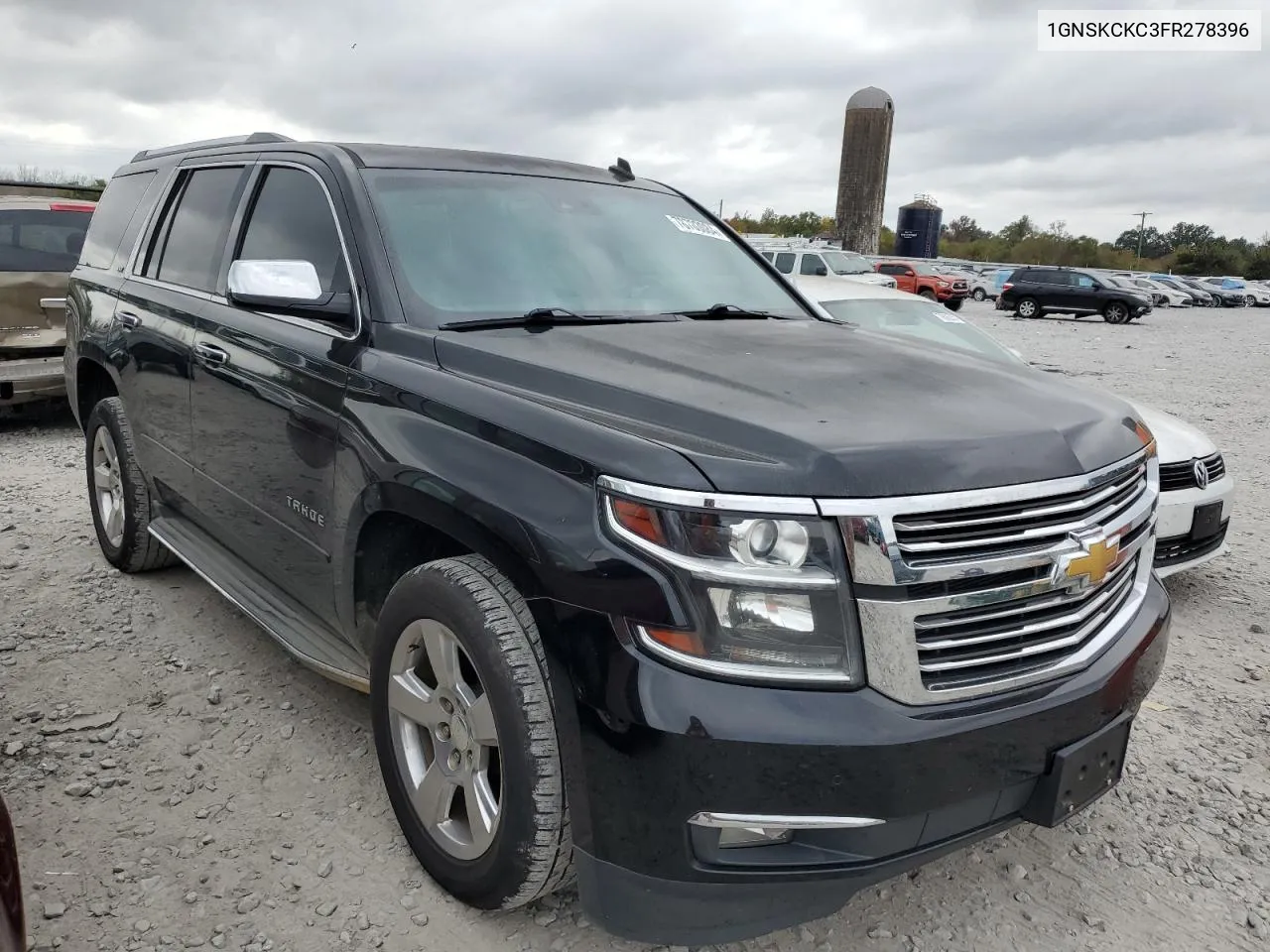 2015 Chevrolet Tahoe K1500 Ltz VIN: 1GNSKCKC3FR278396 Lot: 78703084