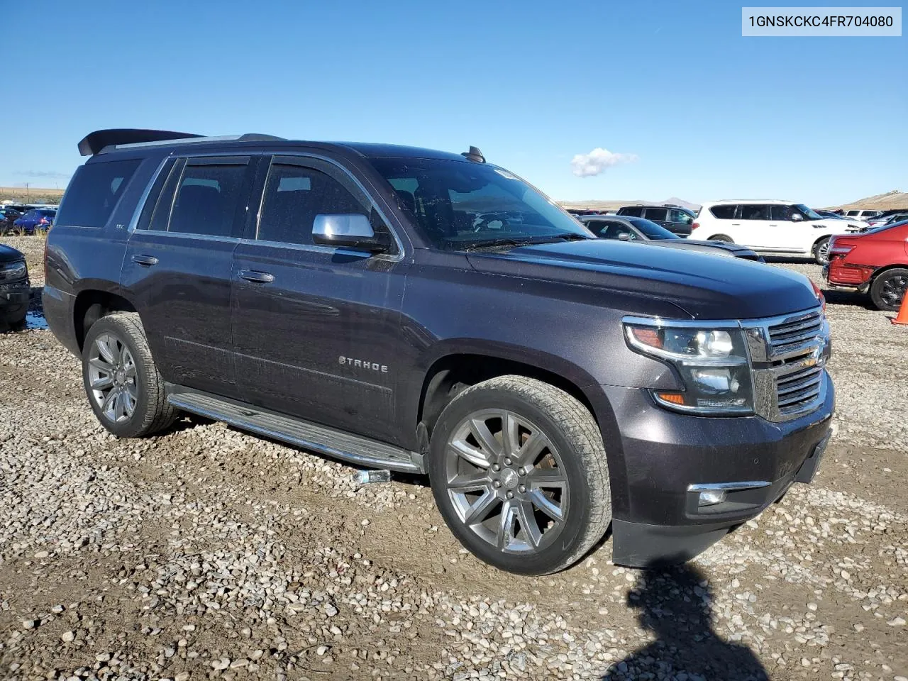 2015 Chevrolet Tahoe K1500 Ltz VIN: 1GNSKCKC4FR704080 Lot: 78803094