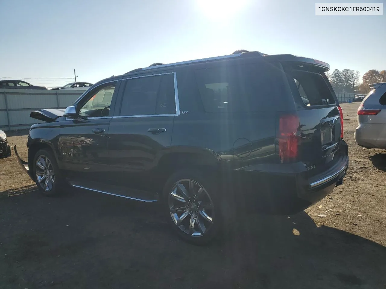 2015 Chevrolet Tahoe K1500 Ltz VIN: 1GNSKCKC1FR600419 Lot: 78808034