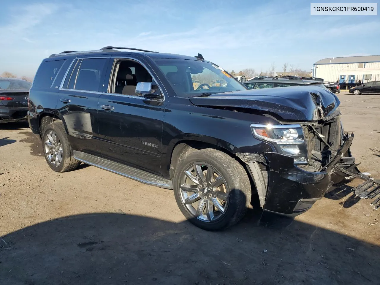 2015 Chevrolet Tahoe K1500 Ltz VIN: 1GNSKCKC1FR600419 Lot: 78808034