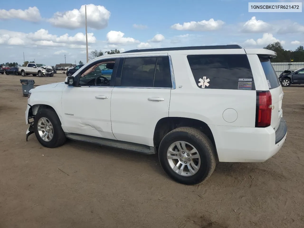 2015 Chevrolet Tahoe C1500 Lt VIN: 1GNSCBKC1FR621472 Lot: 78823674