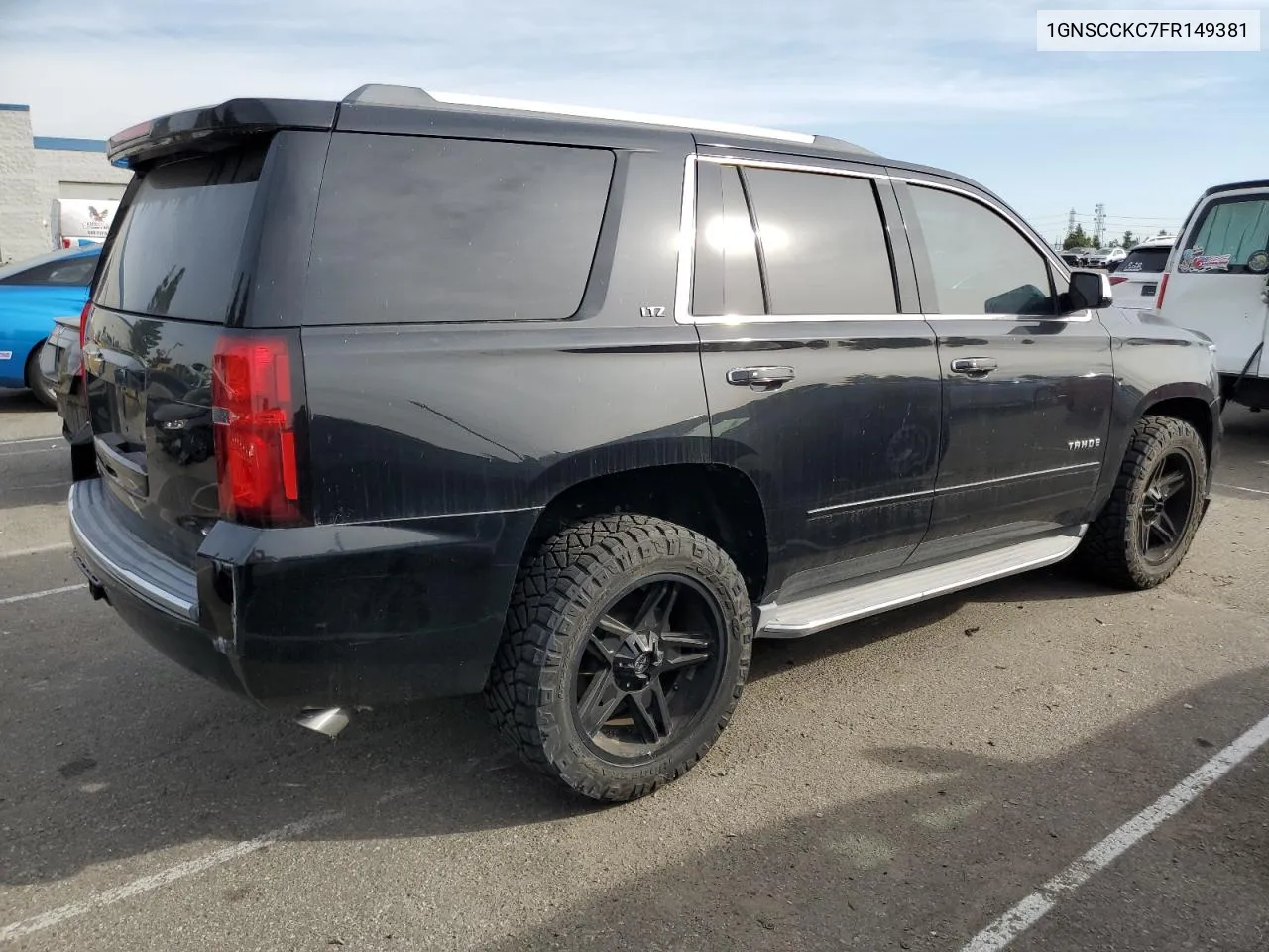 2015 Chevrolet Tahoe C1500 Ltz VIN: 1GNSCCKC7FR149381 Lot: 78832834