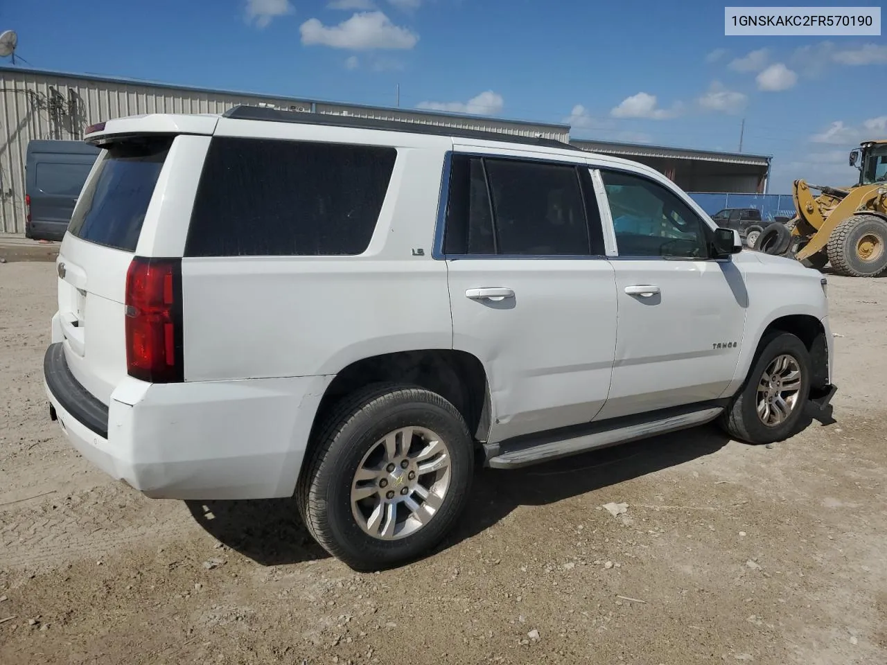 2015 Chevrolet Tahoe K1500 Ls VIN: 1GNSKAKC2FR570190 Lot: 78909724