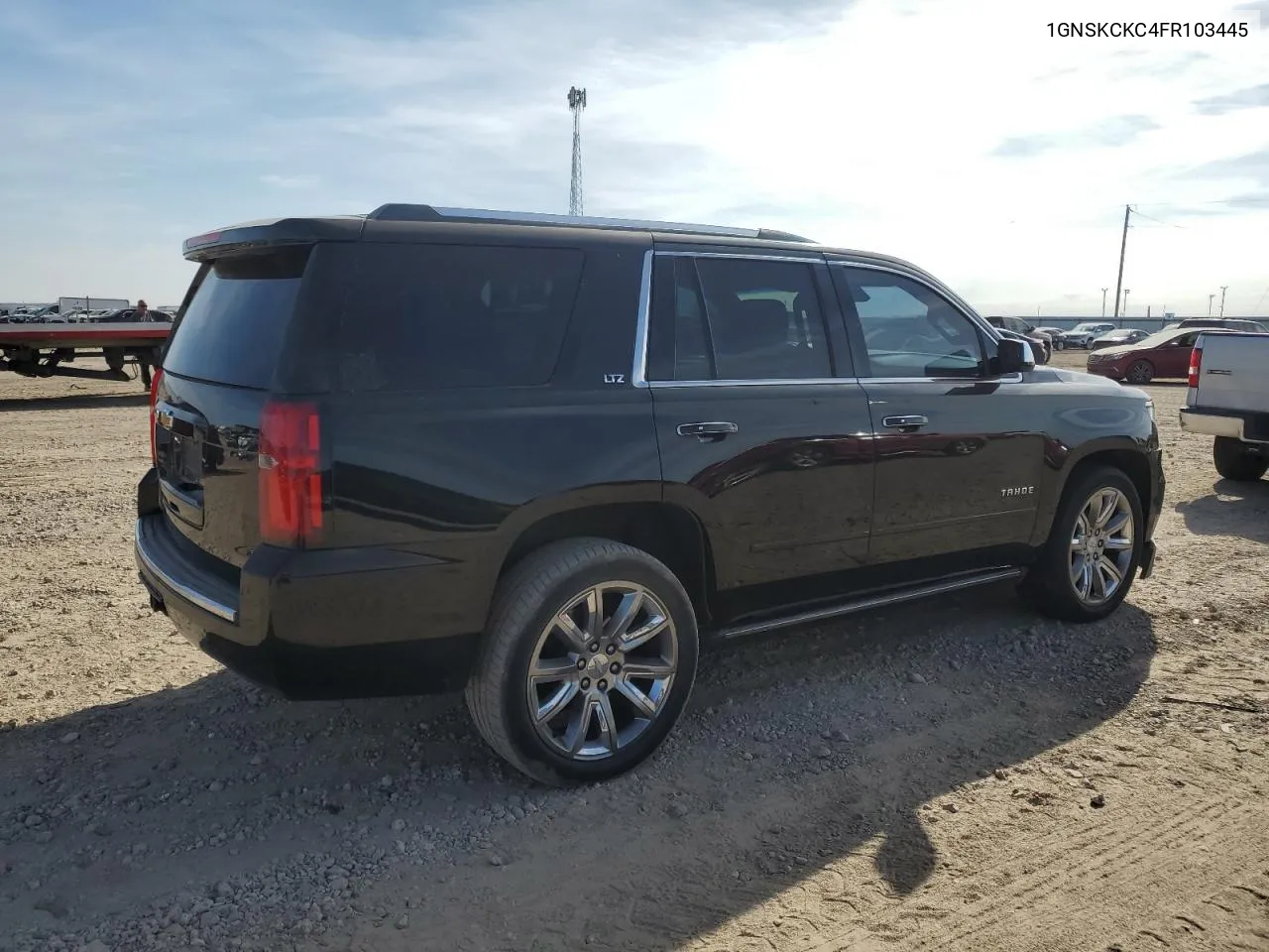 2015 Chevrolet Tahoe K1500 Ltz VIN: 1GNSKCKC4FR103445 Lot: 79045454