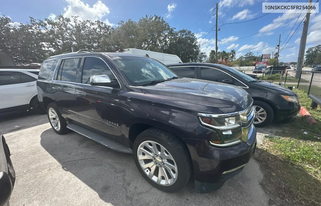 2015 Chevrolet Tahoe K1500 Ltz VIN: 1GNSKCKC5FR254066 Lot: 79473024