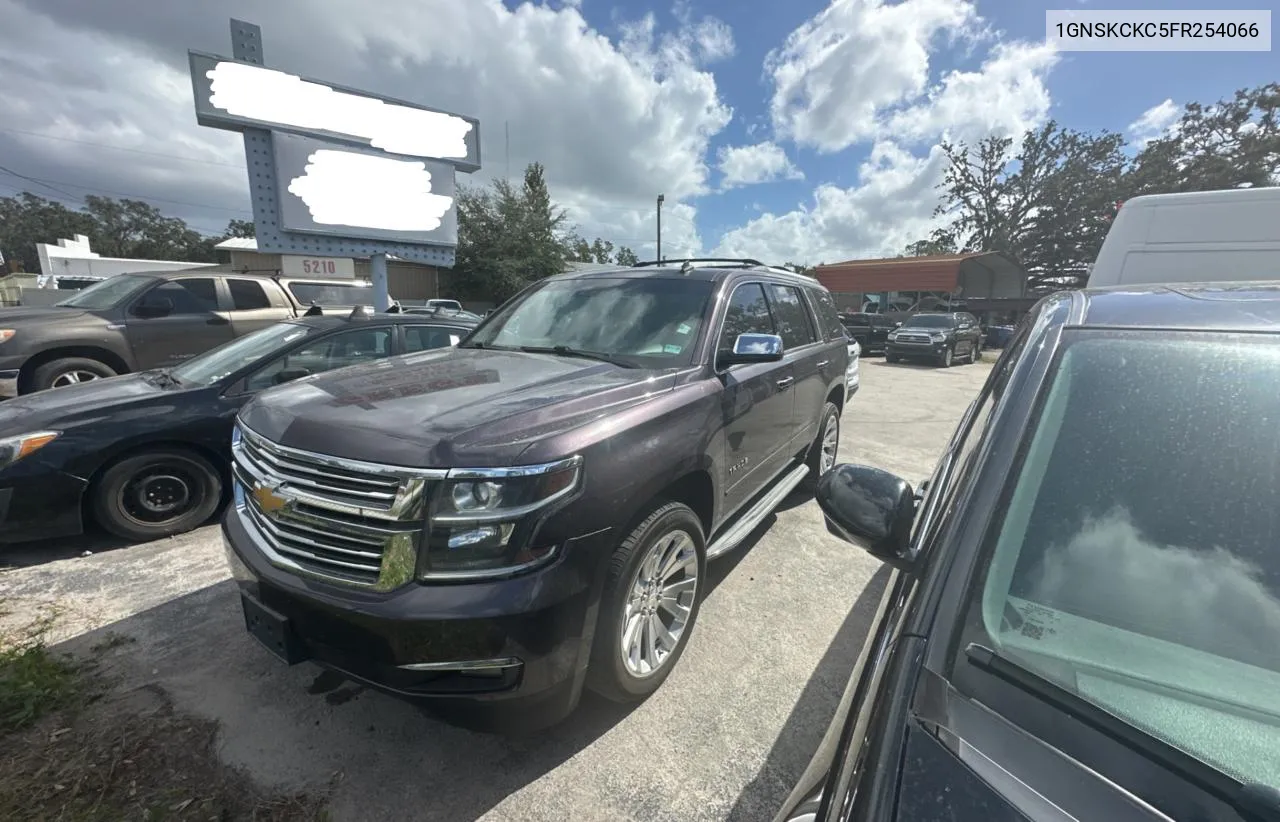 2015 Chevrolet Tahoe K1500 Ltz VIN: 1GNSKCKC5FR254066 Lot: 79473024