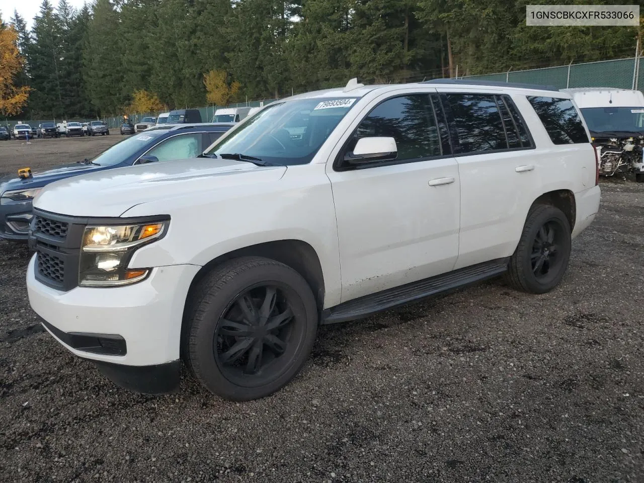 2015 Chevrolet Tahoe C1500 Lt VIN: 1GNSCBKCXFR533066 Lot: 79693504