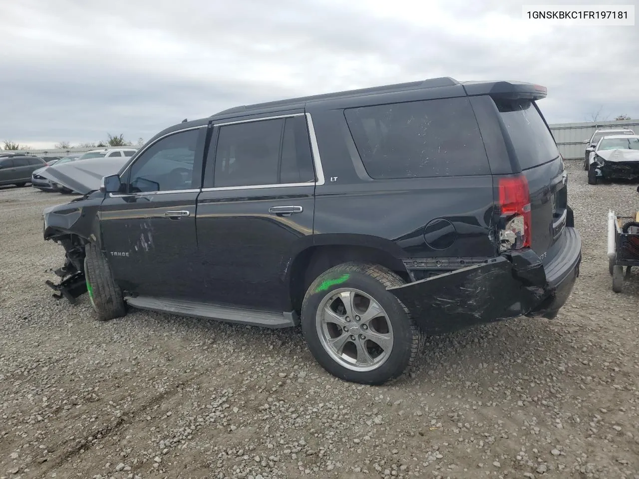 2015 Chevrolet Tahoe K1500 Lt VIN: 1GNSKBKC1FR197181 Lot: 79699004