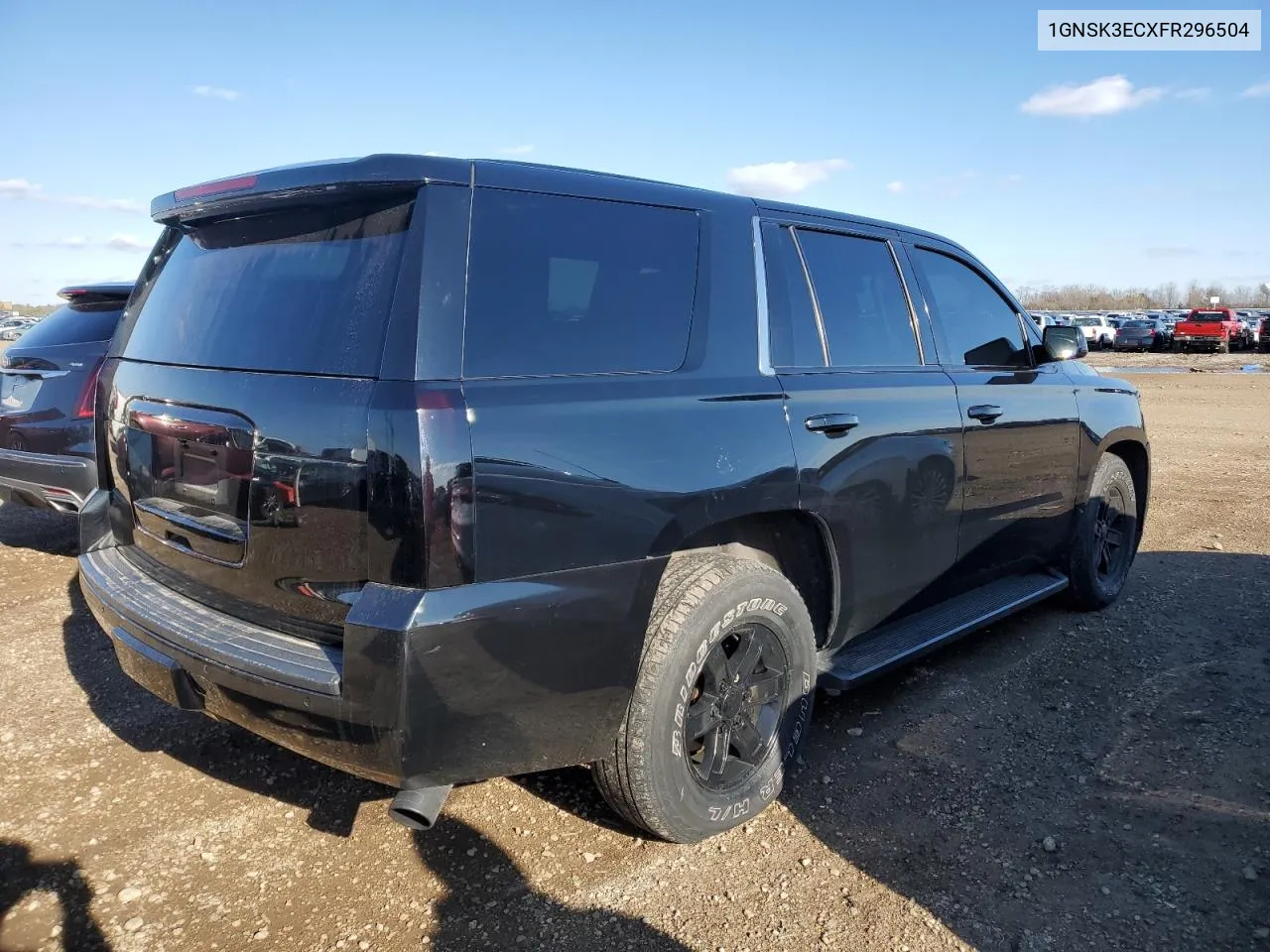 2015 Chevrolet Tahoe Special VIN: 1GNSK3ECXFR296504 Lot: 80052634