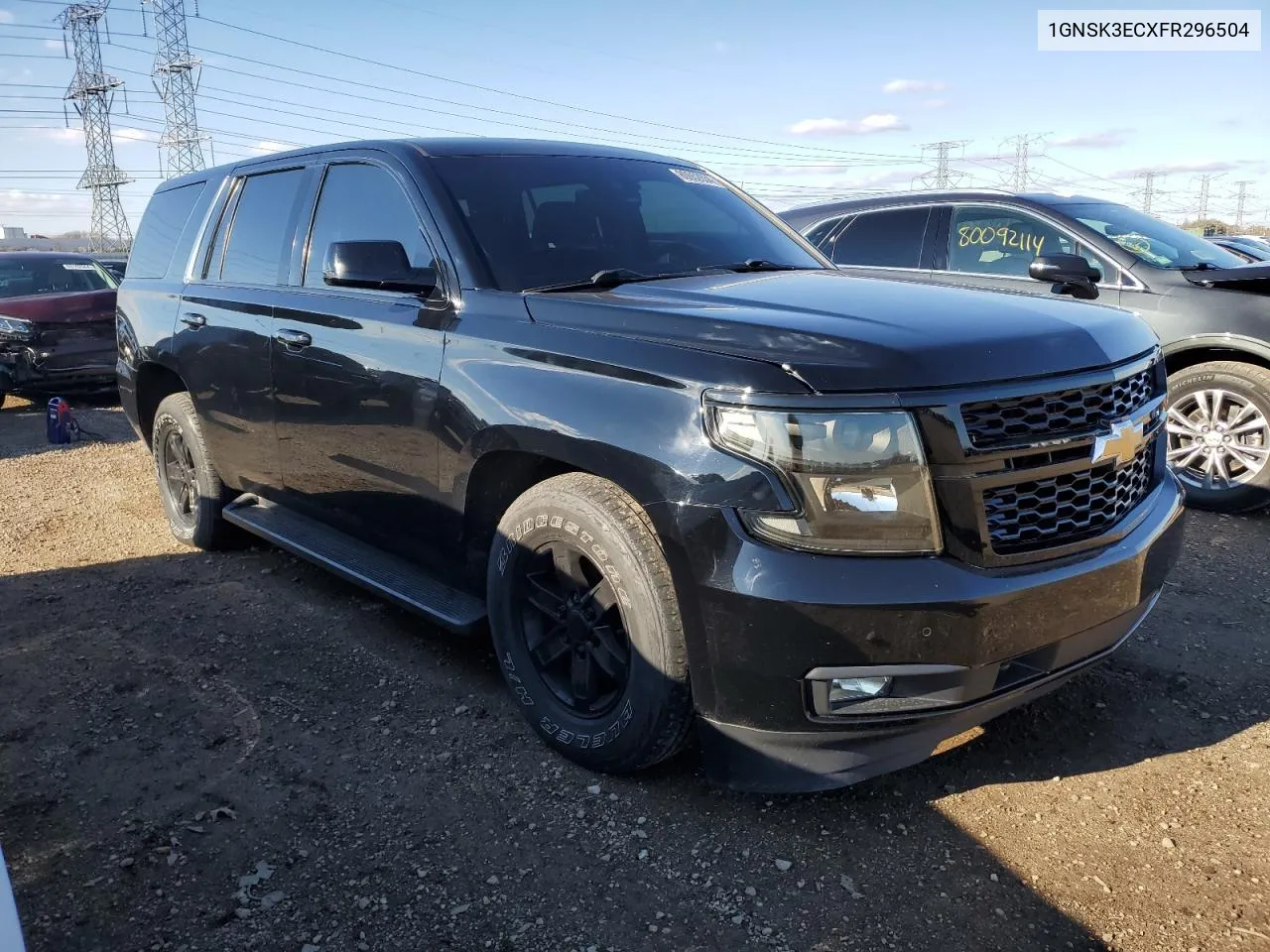 2015 Chevrolet Tahoe Special VIN: 1GNSK3ECXFR296504 Lot: 80052634