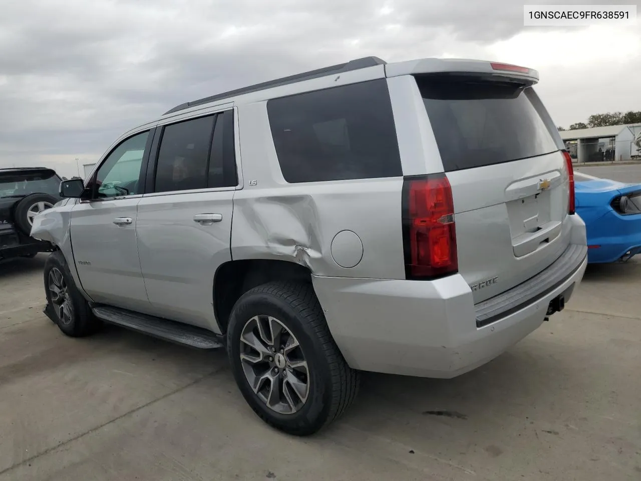 2015 Chevrolet Tahoe C1500 Ls VIN: 1GNSCAEC9FR638591 Lot: 80246994